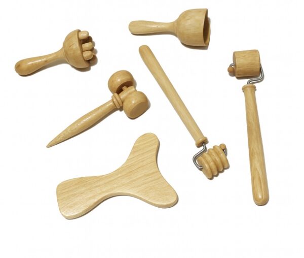 Kit Facial de maderoterapia
